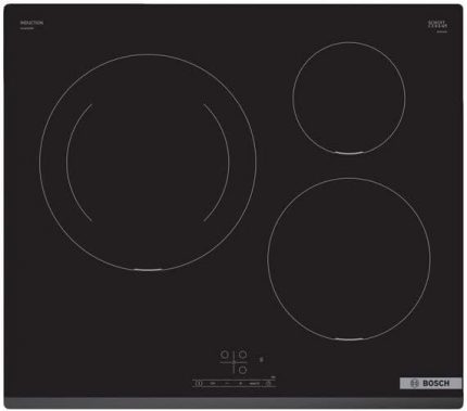 Placa de Inducción Encastrable Bosch PUJ631BB5E 60 cm 28 cm 3 Zonas Negra