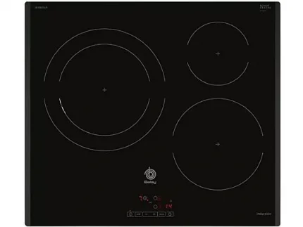 Placa de Inducción Balay 3EB965LR 28 cm 3 Zonas Negra