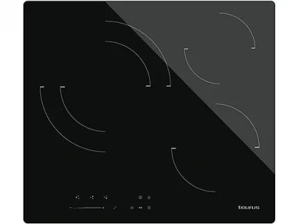 Placa Vitrocerámica Taurus V6031S 3 zonas 590 mm Negra