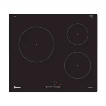 Placa de Inducción Balay 3EB864EN 60 cm 3 Zonas 4600 W Negra