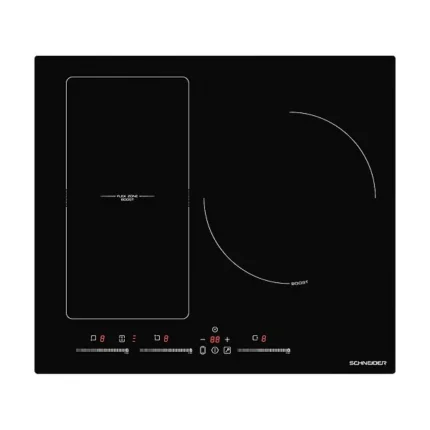 Placa de Inducción SCHNEIDER SCTI6031N5/1 7400 W Negra